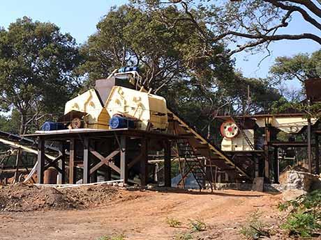 貴州時產300-400噸石灰石破碎生產線，早投資早收益！