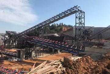 湖南時產800-1000噸石灰石破碎生產線即將投入生產！